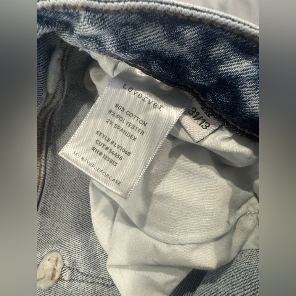 Lovervet Distressed High-Rise Women's Jeans - Picture 3 of 3